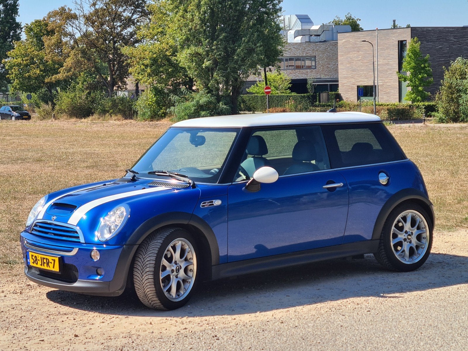Mini 1.6 16V Cooper S 2006 hyper blue metallic 180500km, Auto's, Voorwielaandrijving, 4 cilinders, Handgeschakeld, Particulier