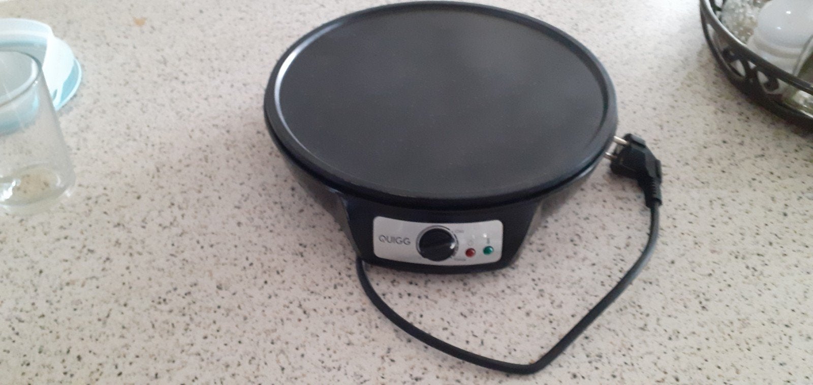 QUIGG Crêpe Maker SW-603 - 1000W, Witgoed en Apparatuur, Ophalen of Verzenden