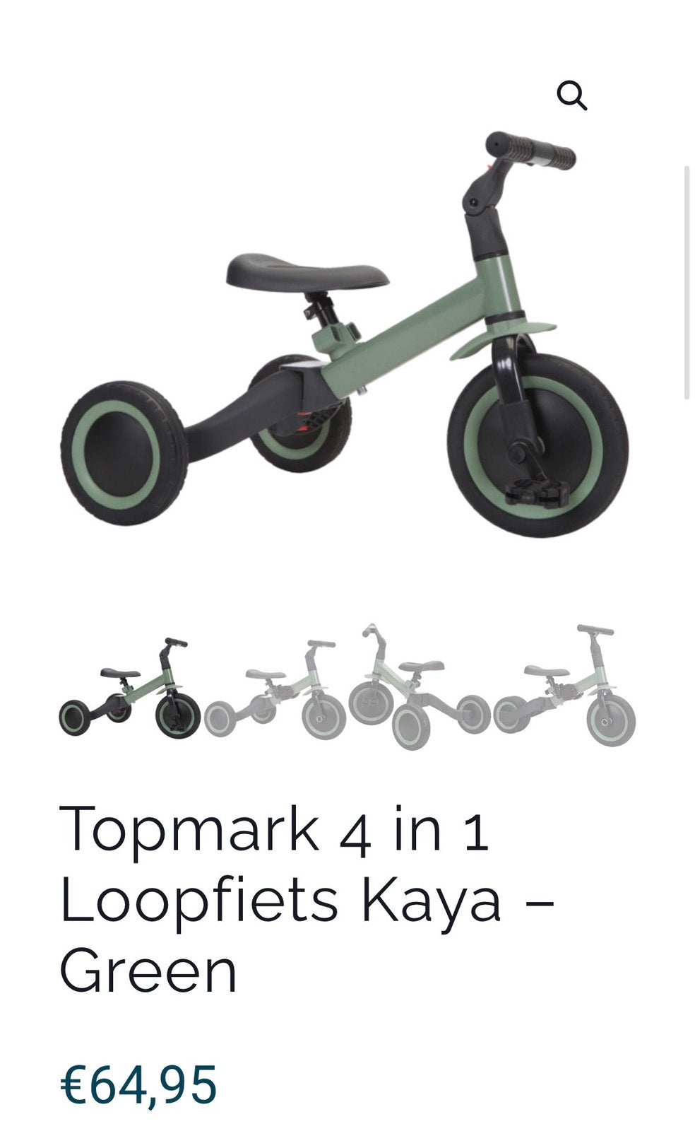 Loopfiets nieuw, Ophalen of Verzenden, Nieuw, Loopfiets
