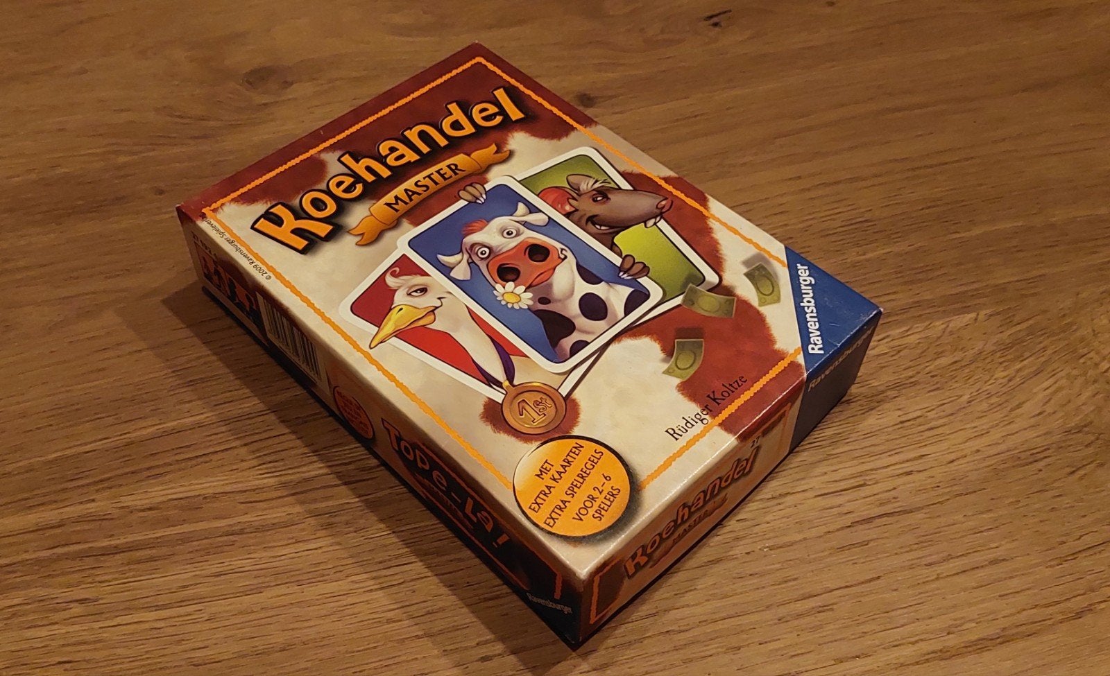 Koehandel Master - Ravensburger Kaartspel, Vijf spelers of meer, Ophalen of Verzenden, Gebruikt, Ravensburger