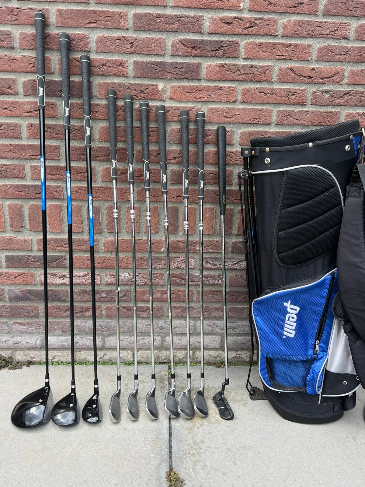 Complete heren golfset !, Ophalen of Verzenden, Zo goed als nieuw, Set