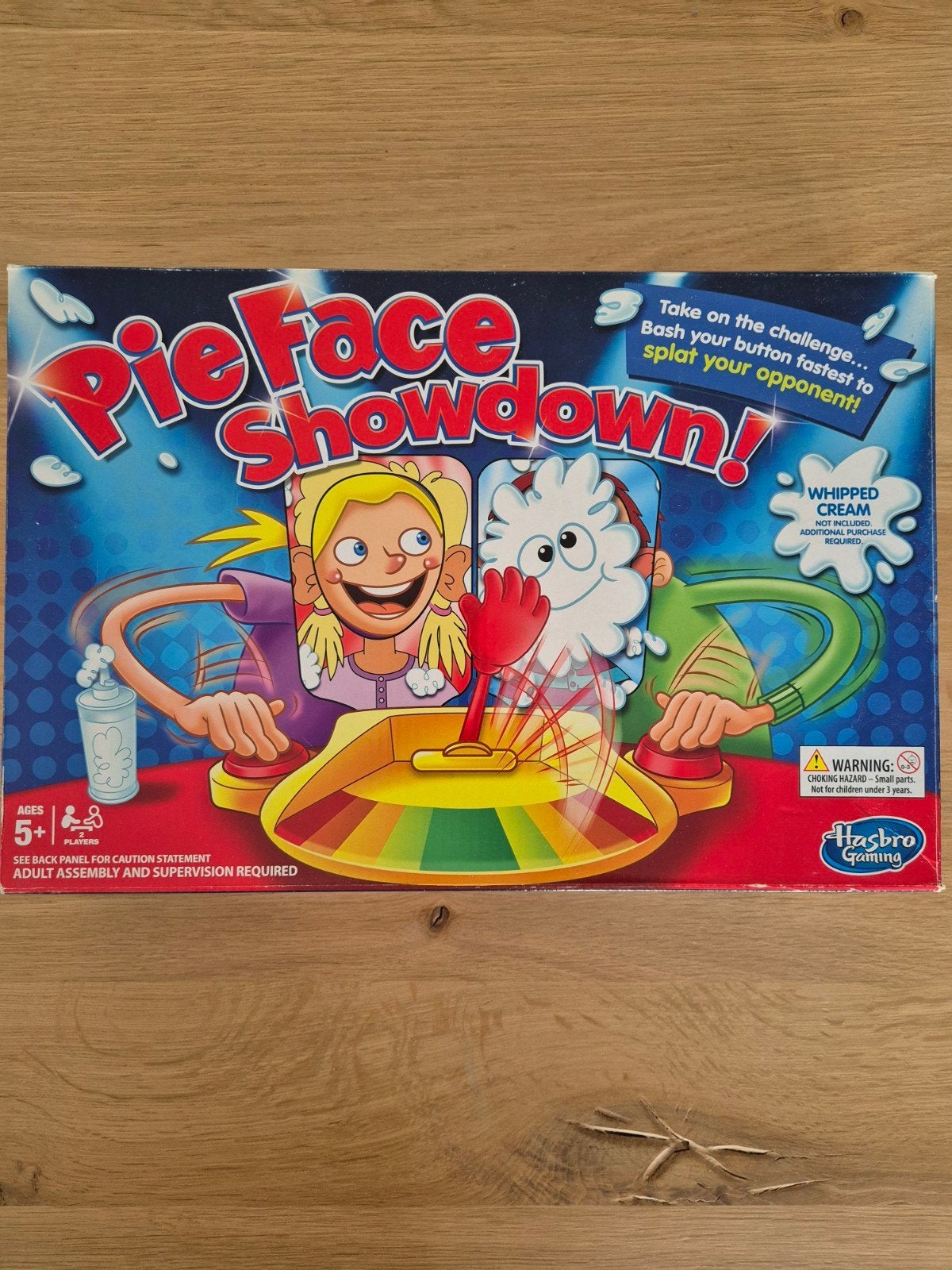 Pie Face Showdown! Familiespel, Hobby en Vrije tijd, Gezelschapsspellen | Bordspellen, Een of twee spelers, Ophalen, Gebruikt