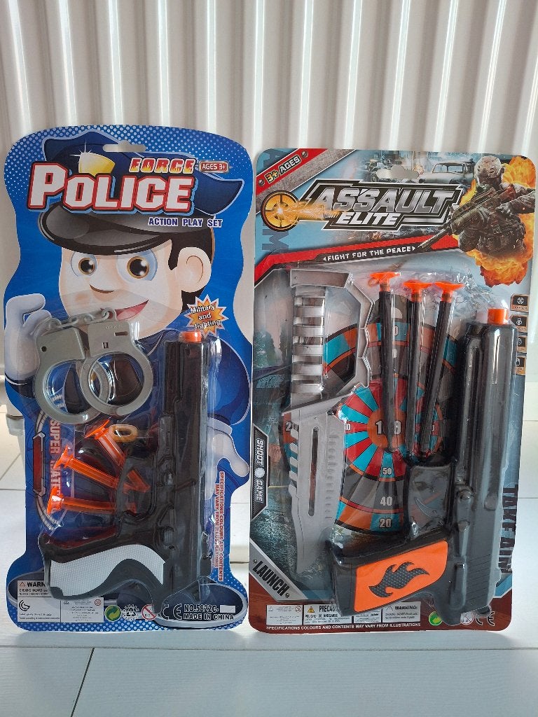 piraten / politie speelgoed 2 stuks  7,95, Ophalen of Verzenden, Nieuw, Jongen