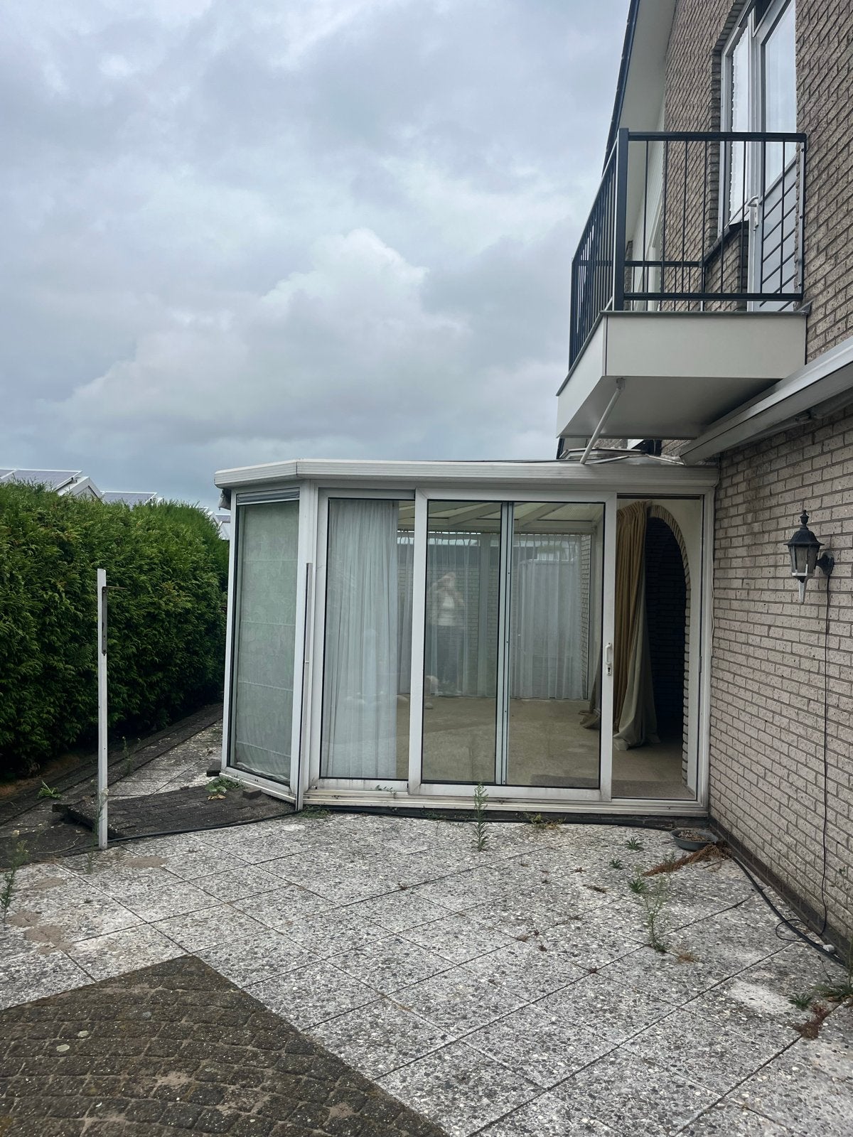 Aluminium Serre 5x3m met Schuifpuien en Dakraam, Ophalen, Gebruikt, Serre