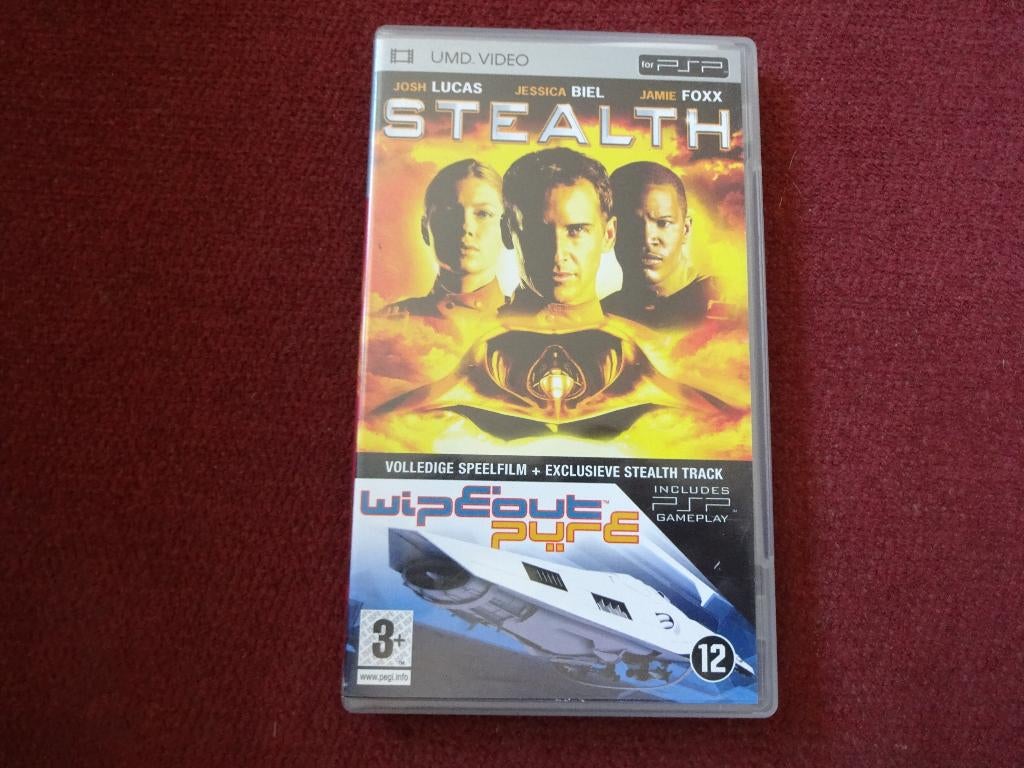PSP Stealth / Wipe Out Pure , Sony Playstation Portable, Avontuur en Actie, 1 speler, Ophalen of Verzenden, Zo goed als nieuw