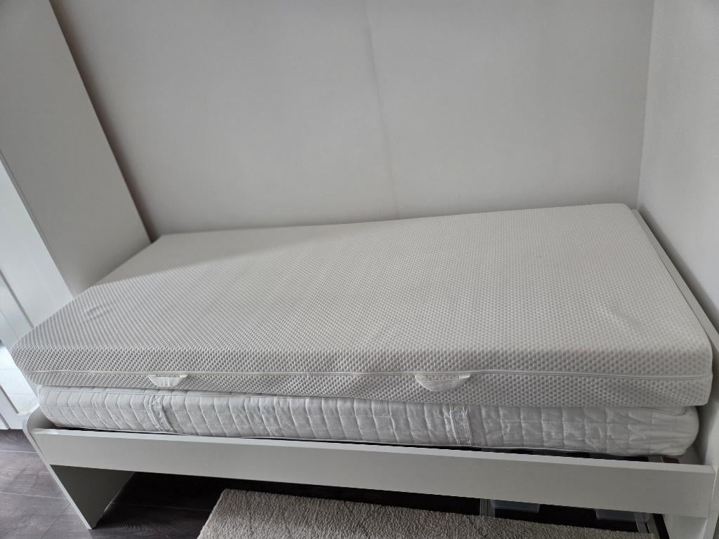 Matras, Huis en Inrichting, Slaapkamer | Matrassen en Bedbodems, Ophalen, 90 cm, Eenpersoons, Zo goed als nieuw