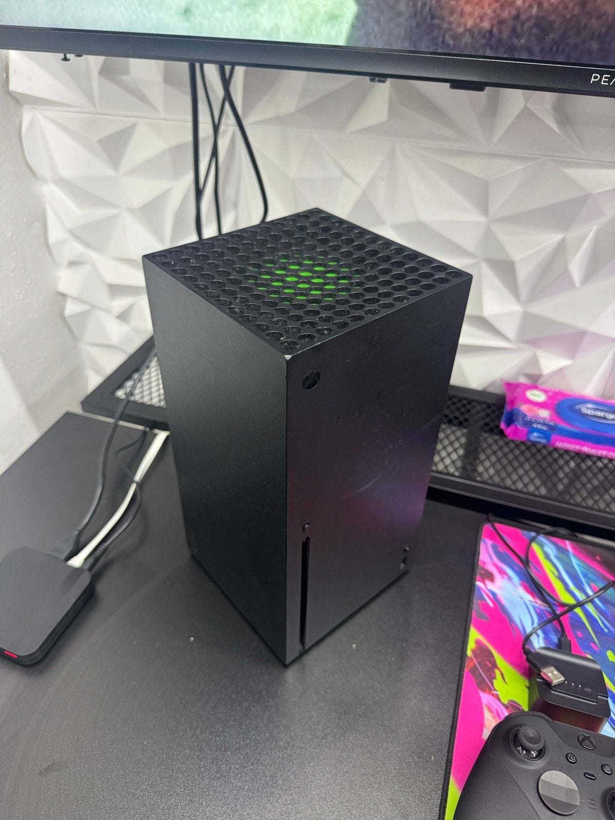 Xbox Series X 1TB met 2 controllers, Xbox Series X, Gebruikt, Xbox, Ophalen of Verzenden