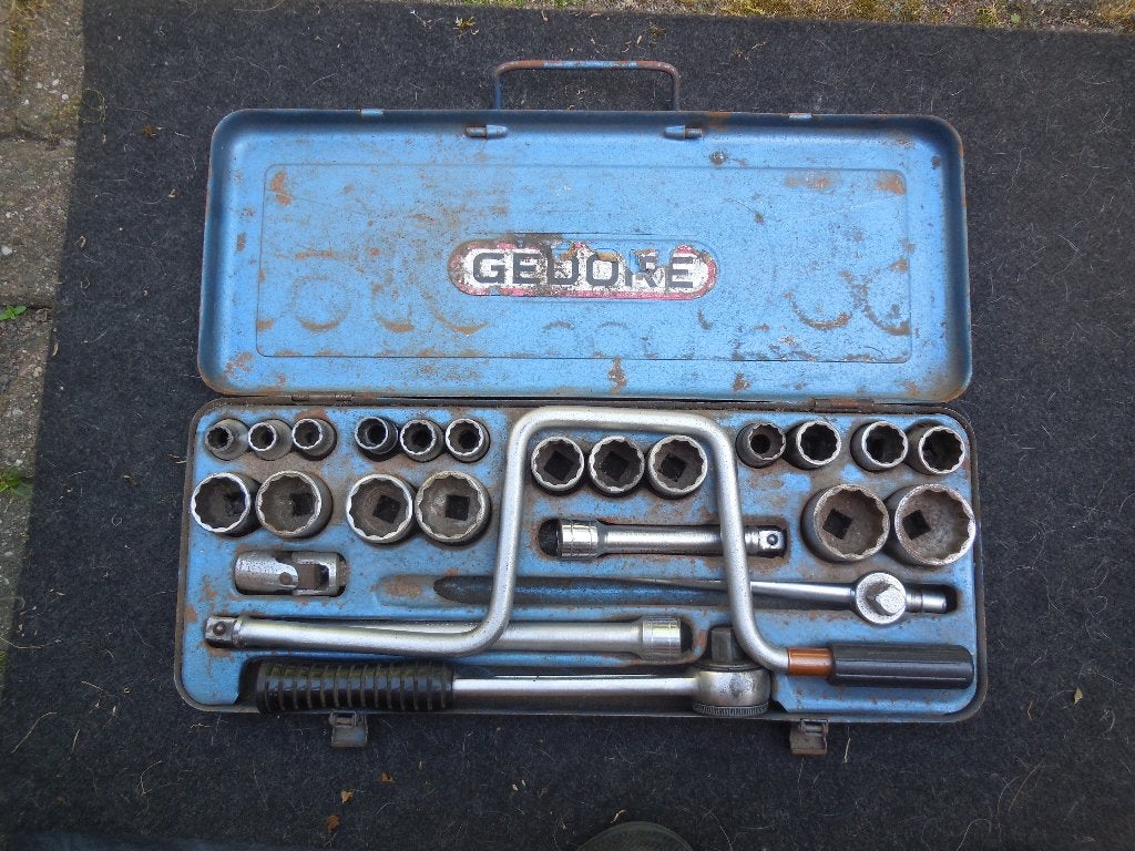 Doppendoos Gedore, Ophalen of Verzenden, Gebruikt