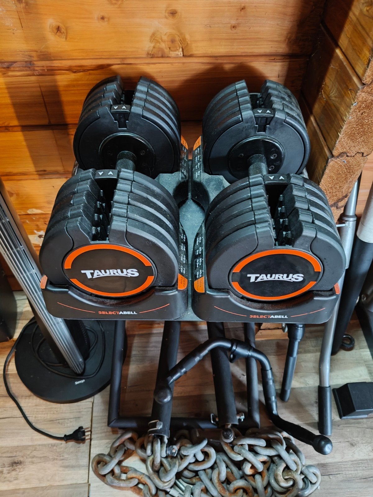 Taurus Selectabell Verstelbare Dumbbells (22.5kg per stuk), Sport en Fitness, Fitnessmaterialen, Ophalen
