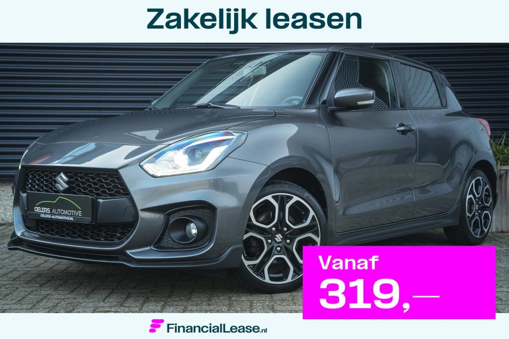 Suzuki Swift 1.4 Sport Smart Hybrid | ACC | CC | Navi | CarP, Voorwielaandrijving, Gebruikt, Zwart, 4 cilinders