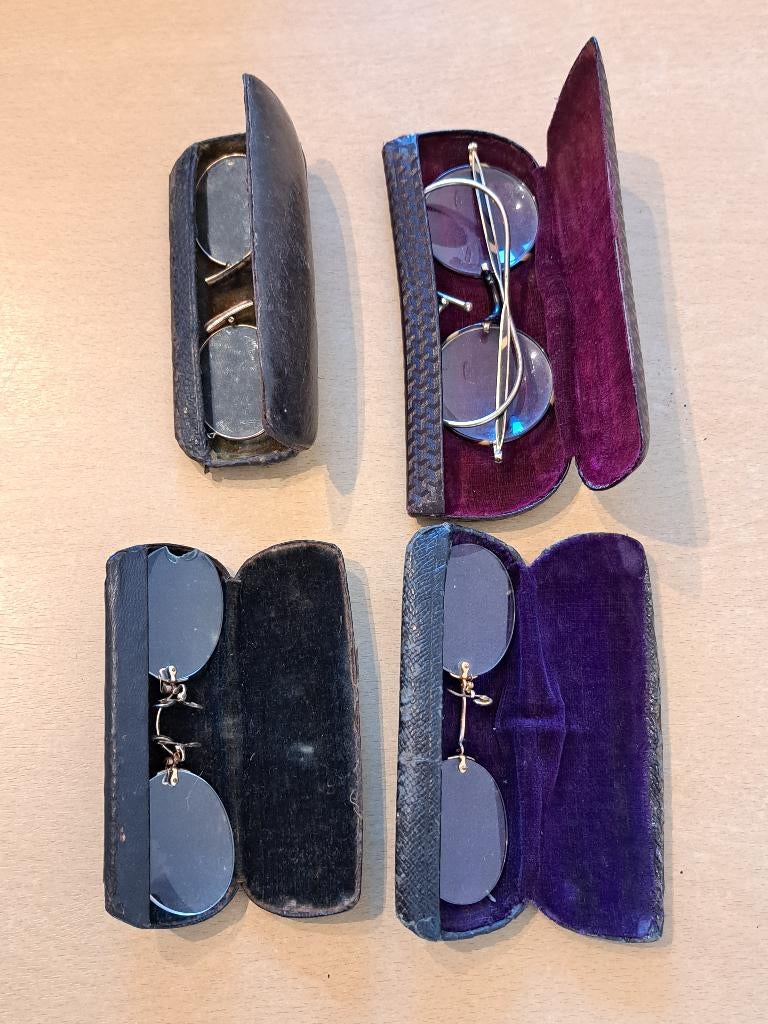 Bril Pince Nez knijpbril lorgnet, Antiek en Kunst, Ophalen of Verzenden