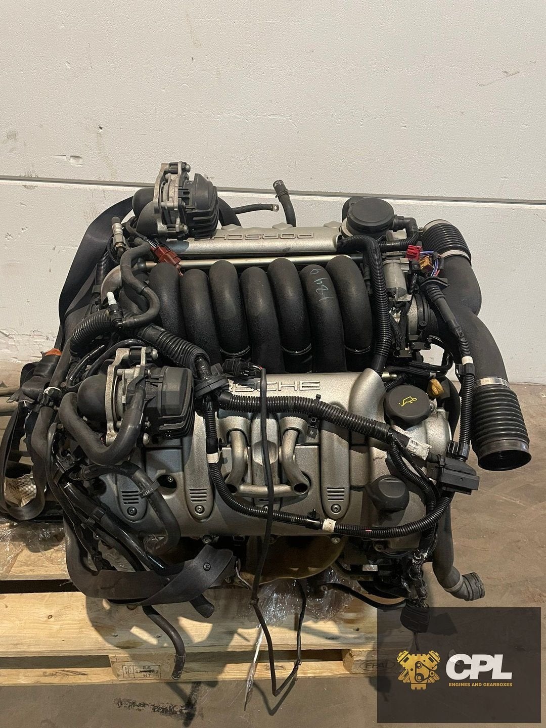 Porsche Cayenne 4.5 V8 M48.00 Complete Motor Engine Moteur, Gebruikt, -, -, Ophalen of Verzenden