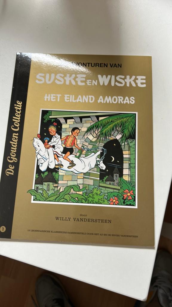 Suske en Wiske het eiland amoras, Boeken, Stripboeken, Eén stripboek, Ophalen of Verzenden, Zo goed als nieuw
