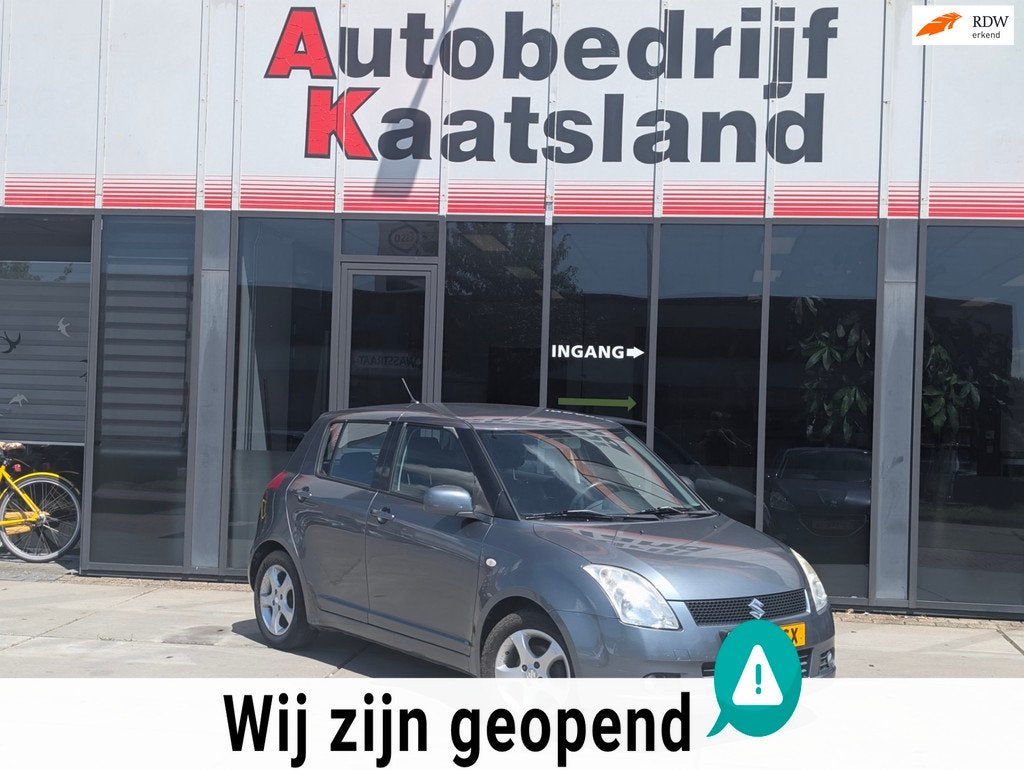 Suzuki Swift 1.3 Shogun - Airco - Electr Ramen -, Auto's, Voorwielaandrijving, Stof, Zwart, 965 kg