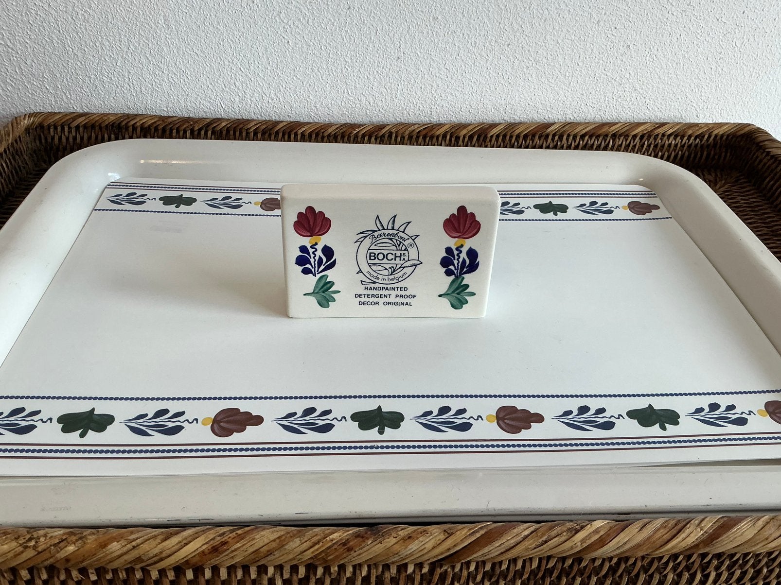 Boerenbont Boch België (Dealer schildje), Antiek en Kunst, Ophalen of Verzenden