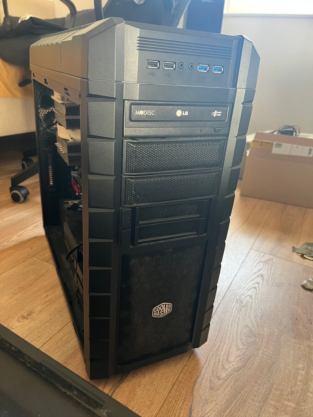 X79 Desktop PC (Xeon E5-2620/16Gb DDR3/GTX550Ti), Ophalen, Gebruikt, Gaming, Met videokaart