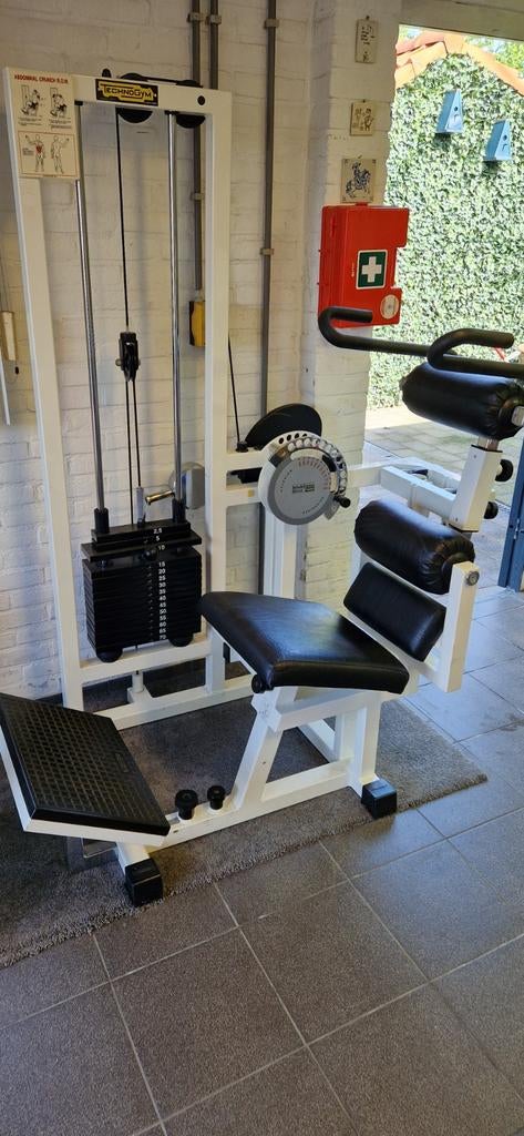 Buikspier trainer  van technogym, Ophalen of Verzenden, Zo goed als nieuw, Buik, Overige typen