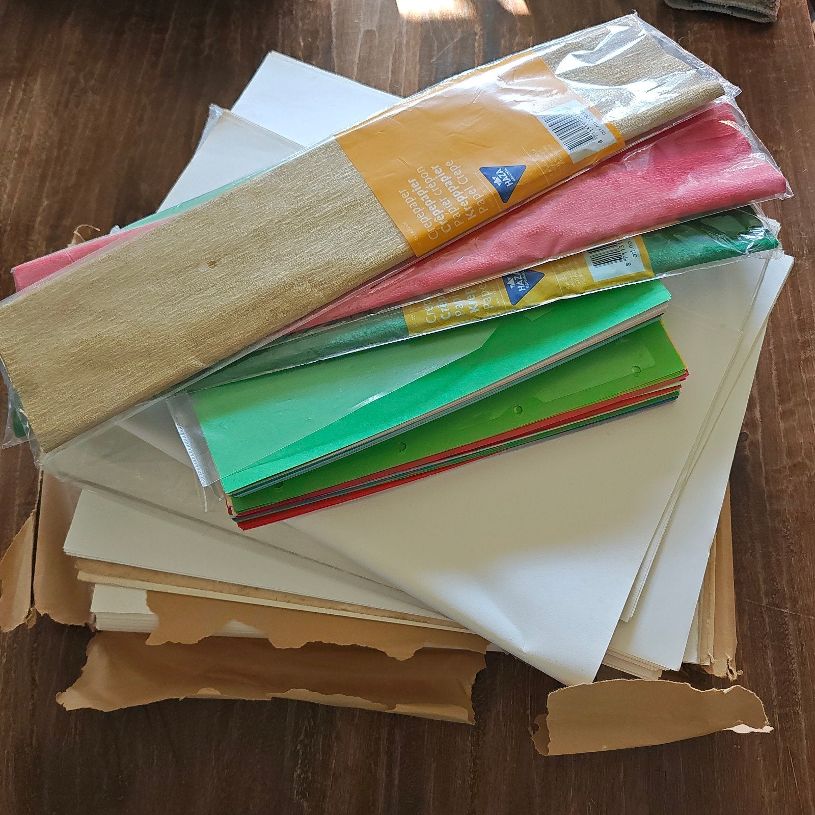 Knutselpapier, Ophalen, Zo goed als nieuw, Papier of Karton