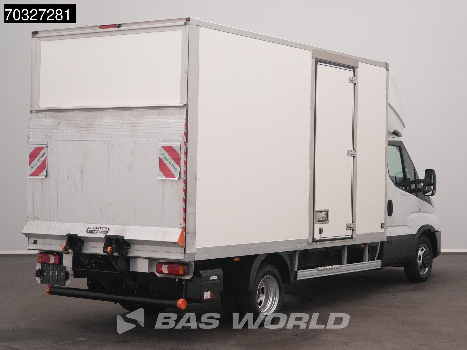 Iveco Daily 35C16 3.0L Laadklep Zijdeur Bakwagen Dubbellucht, Stof, Gebruikt, Euro 6, 4 cilinders