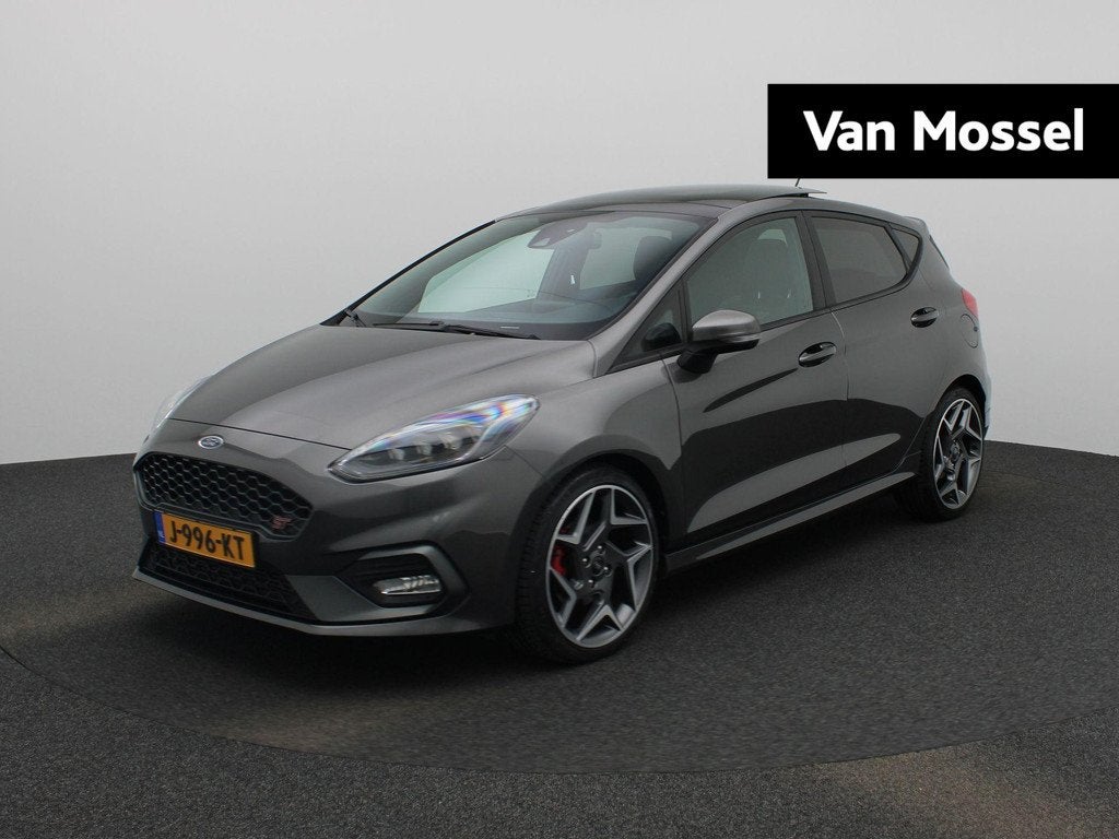 Ford Fiesta 1.5 EcoBoost ST-3 Panoramadak | Winterpack | B&O, Voorwielaandrijving, 12 maanden, Leder en Stof, Origineel Nederlands