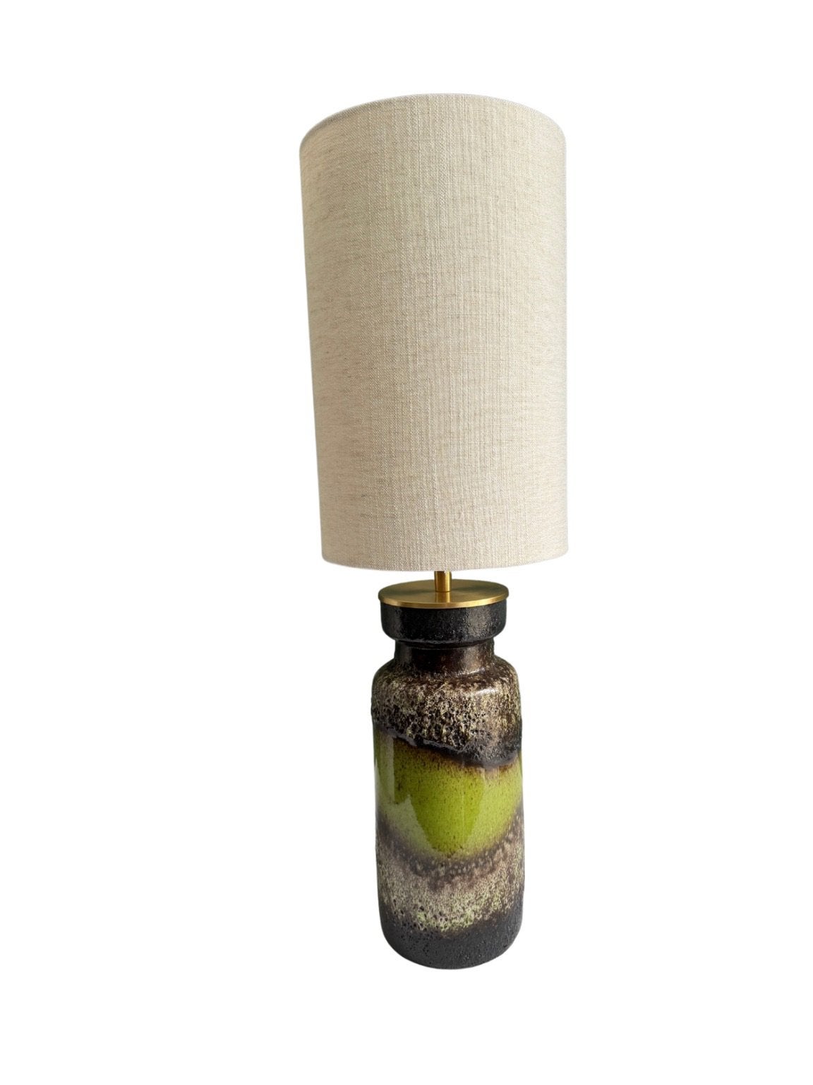 West-Germany lamp, Ophalen of Verzenden, Zo goed als nieuw, Handgemaakt, Vintage