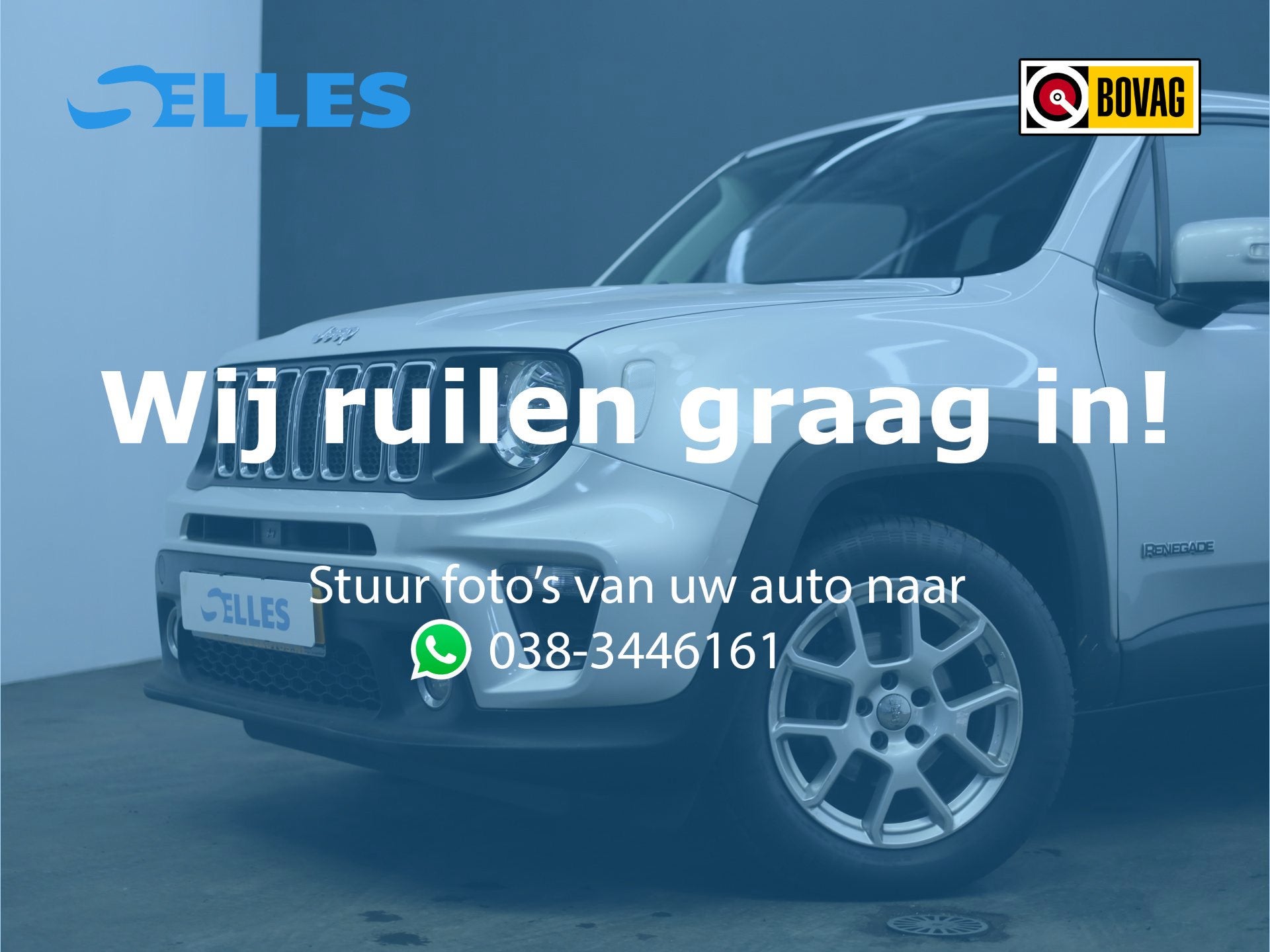Jeep Renegade 1.0T Longitude | Keyless | DAB Radio | Android, Auto's, Voorwielaandrijving, Bedrijf, Handgeschakeld, 600 kg