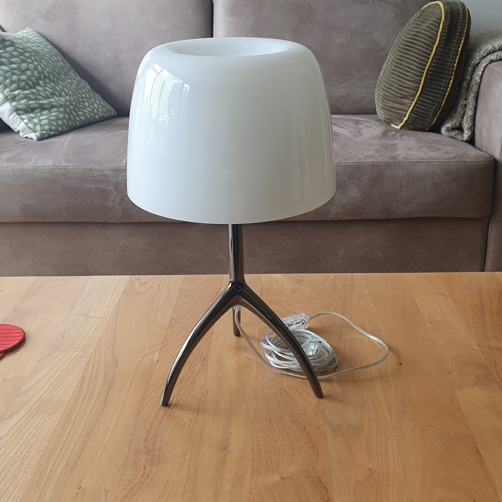 Foscarini Lumière Grande tafellamp, zie Beschrijving., Ophalen, Gebruikt, Overige merken, 45 cm
