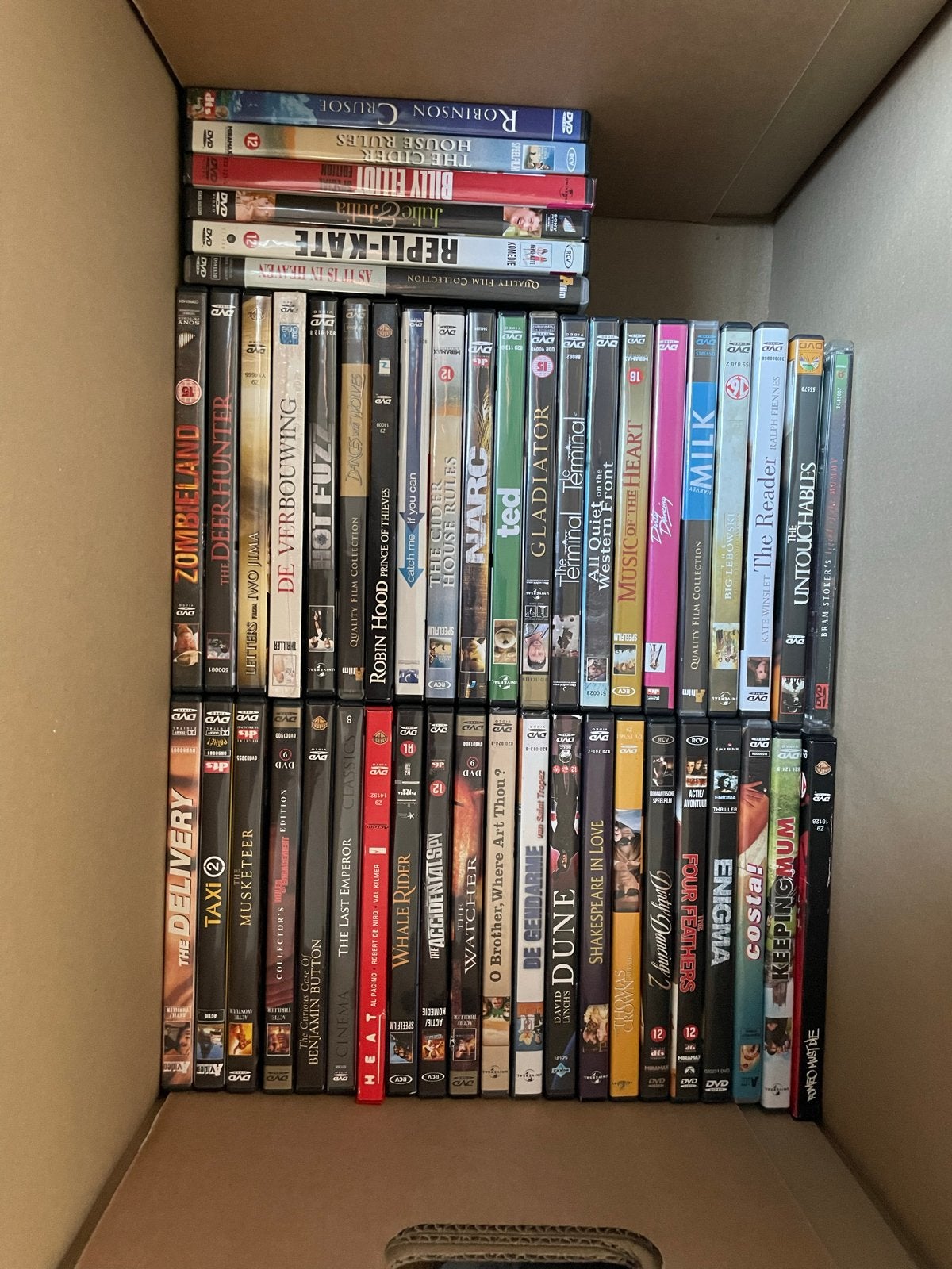 Grote collectie DVD's - Diverse genres, Vanaf 16 jaar, Nederlands, Ophalen of Verzenden, Gebruikt