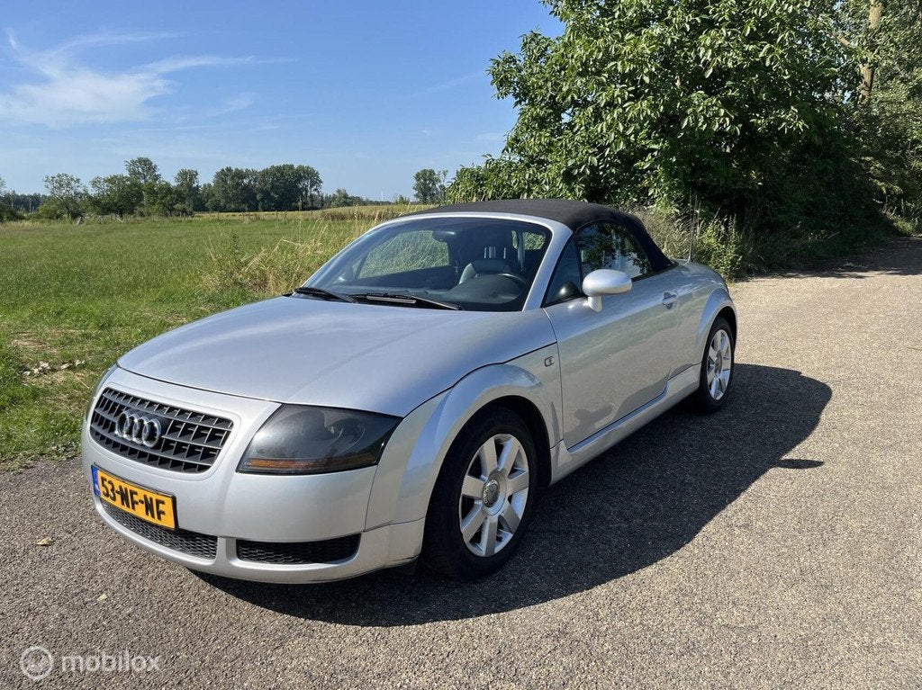 Audi TT Roadster 1.8 5V Turbo / 180 PK / AIRCO / LEER (2003), Voorwielaandrijving, TT, Gebruikt, Zwart