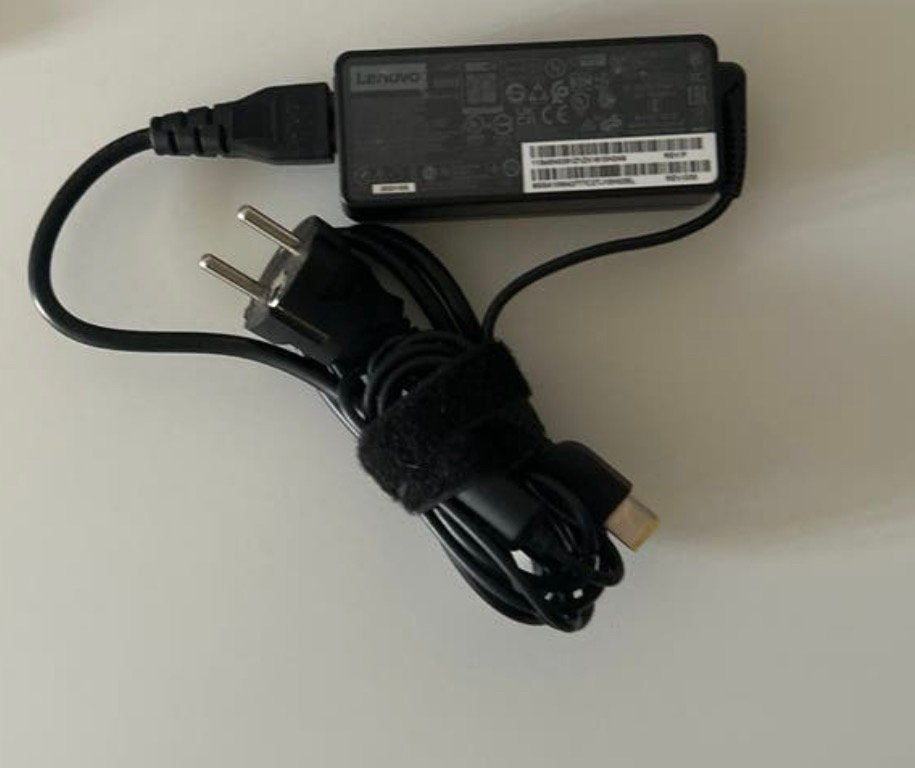 2x Originele Lenovo Oplader 45W – ADLX45NCC3A, Ophalen of Verzenden, Zo goed als nieuw