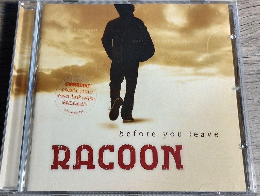 Racoon - Before You leave, Cd's en Dvd's, Cd's | Pop, Zo goed als nieuw, Ophalen of Verzenden