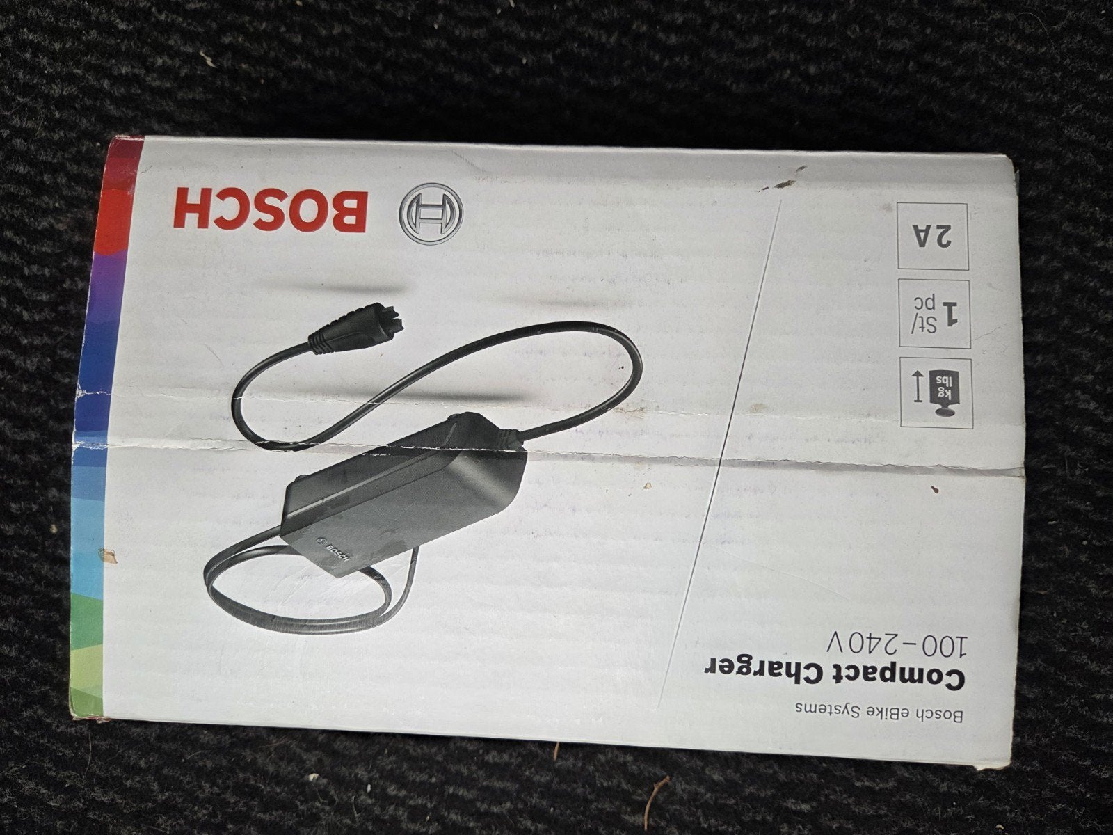 Bosch Compact Charger 2A voor eBike, Fietsen en Brommers, Fietsaccessoires | Fietsaccu's, Ophalen of Verzenden