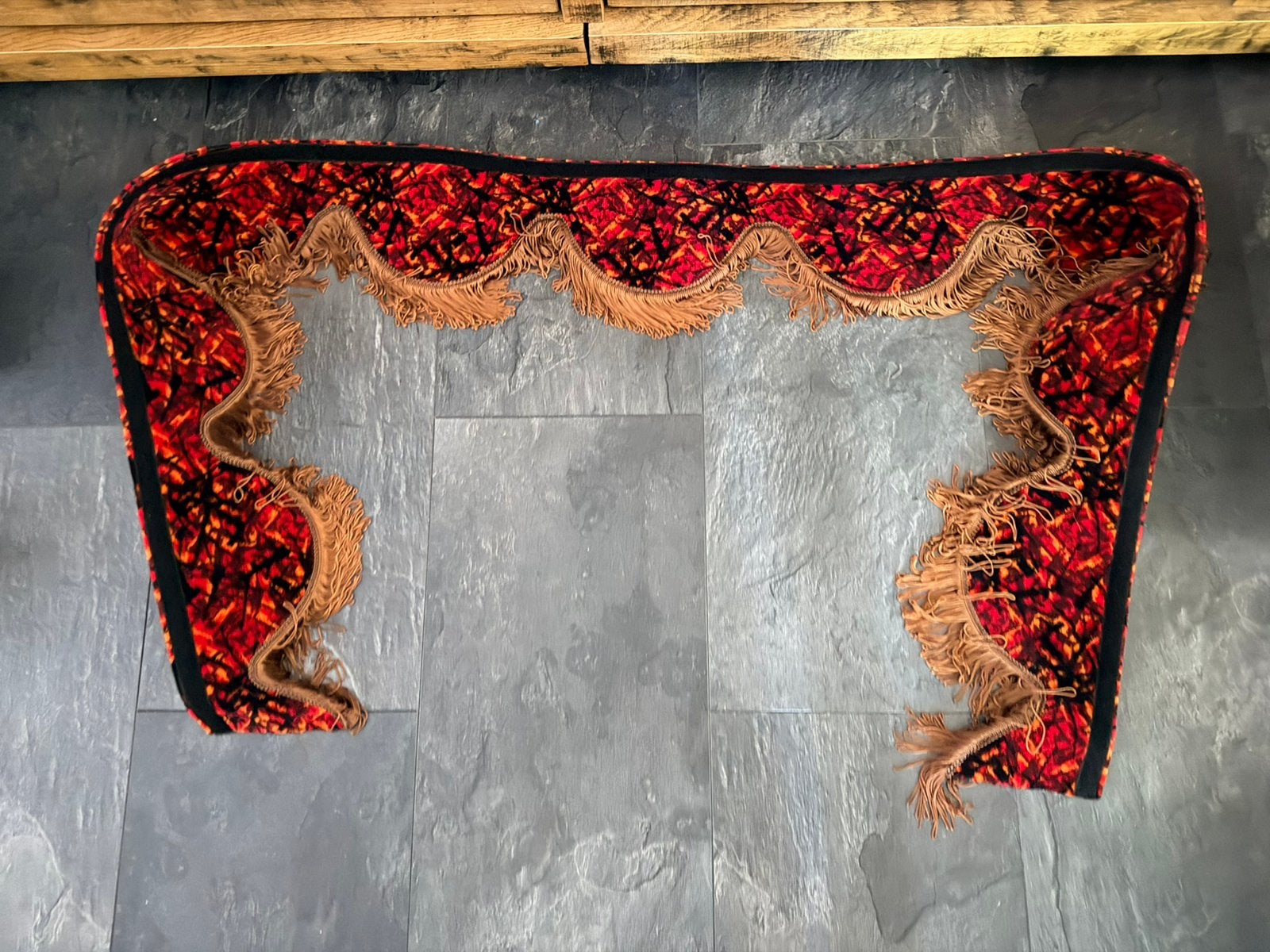 Raamband rood deense pluche, Ophalen of Verzenden, Nieuw