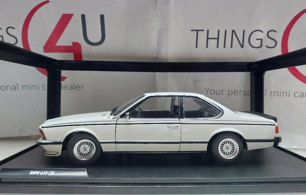 Solido 1:18 BMW 635 CSI E24 1984 wit nieuw in verpakking, Ophalen of Verzenden, Nieuw, Auto, Solido