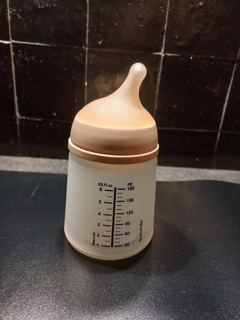 Suavinex Fles 180ml, Ophalen of Verzenden, Zo goed als nieuw, Overige typen
