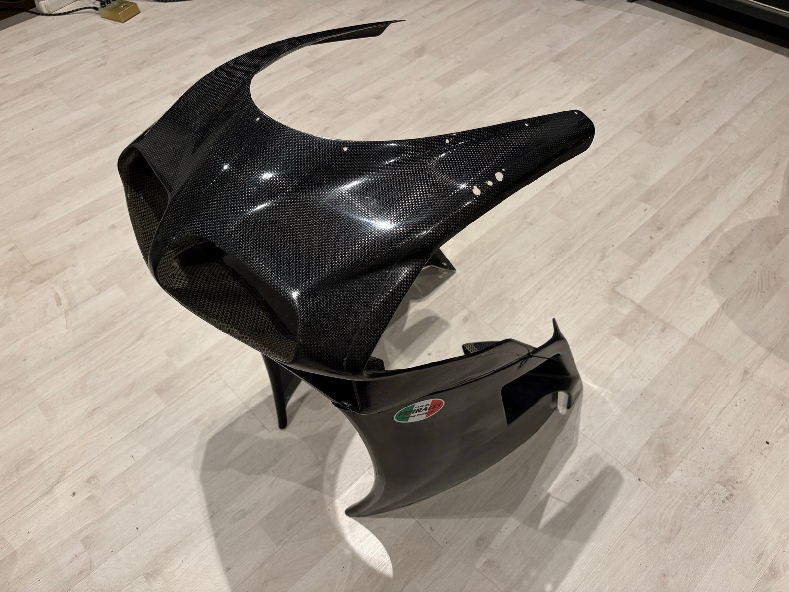 Carbon Kuipdelen Ducati 916 748 996 998, Ophalen of Verzenden, Gebruikt