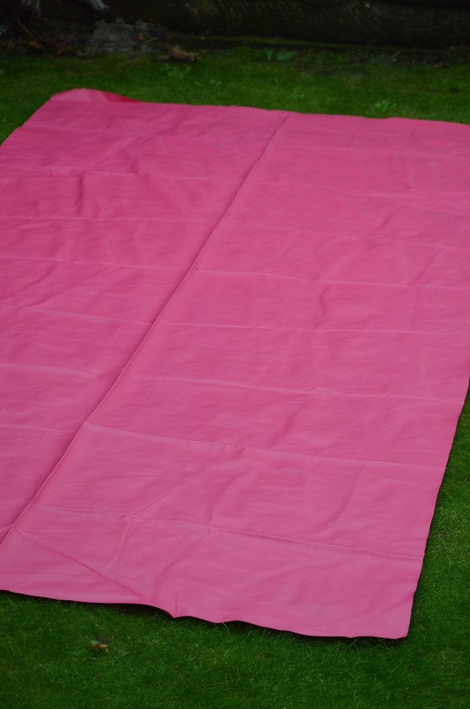 Grote nieuwe lap skai leer/ kunstleer fuchsia roze 140/365cm, 120 cm of meer, Leer of Kunstleer, Ophalen of Verzenden, Roze