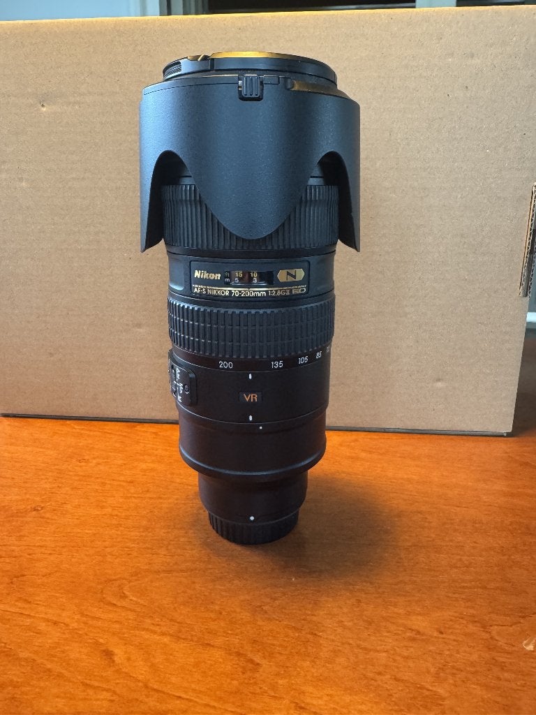 Nikon AF-S 70-200mm f/2.8G ED VR II —  (ook voor Z via FTZ), Ophalen of Verzenden, Zo goed als nieuw, Telelens, Zoom