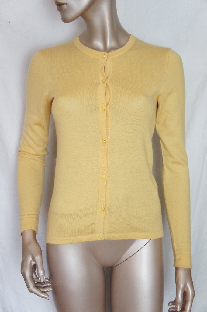 HALLHUBER vest maat 34 MERINO WOOL, Ophalen of Verzenden, Zo goed als nieuw, Maat 34 (XS) of kleiner, Geel