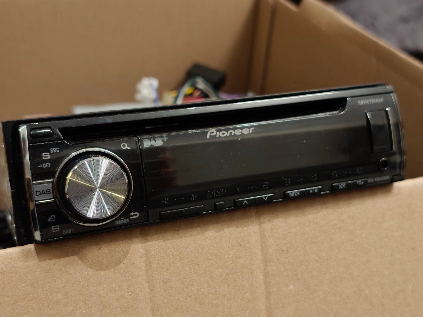 Pioneer DEH-X6600DAB Autoradio CD USB AUX DAB+, Auto diversen, Ophalen of Verzenden, Gebruikt