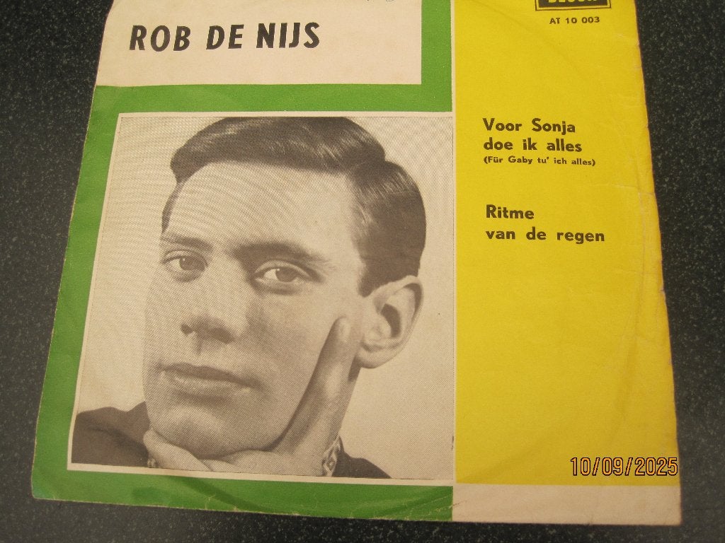 Rob De Nijs   -   Ritme van de regen, Cd's en Dvd's, Vinyl Singles, Gebruikt, 7 inch, Single, Ophalen of Verzenden