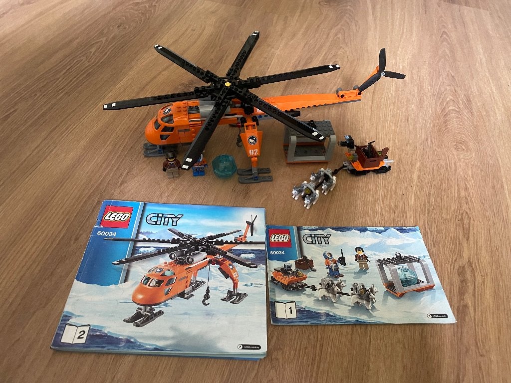 LEGO set #60034 'Arctic Helicrane', Lego, Ophalen of Verzenden, Compleet, Complete set