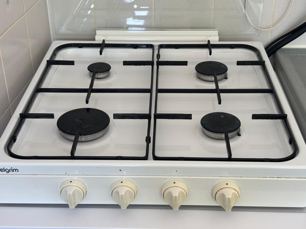 Gaskookplaat inclusief glasplaat/afdekplaat, Witgoed en Apparatuur, Fornuizen, Ophalen, Gebruikt, Minder dan 85 cm, 4 kookzones