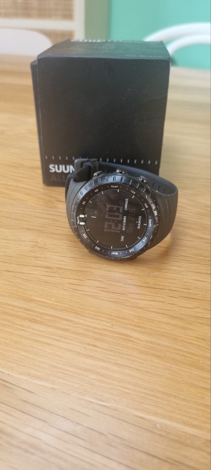 Suunto Core Outdoor Horloge - All Black, Gebruikt, Zwart, Ophalen of Verzenden, Suunto
