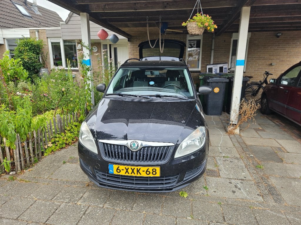 Skoda Fabia 1.2 TSI 63KW Combi 2011 Zwart, Auto's, Skoda, Voorwielaandrijving, 450 kg, 40 €/maand, 4 cilinders