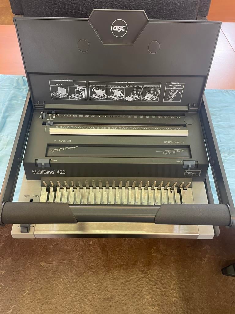 GBC inbindmachine Multibind 420, Diversen, Papierwaren, Gebruikt, Ophalen
