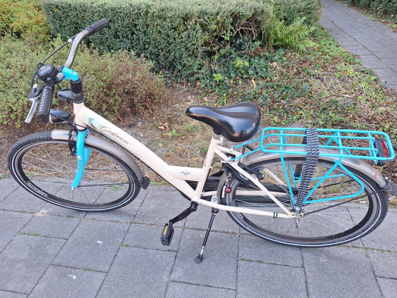 Nette meisjesfiets 26 inch VASTE PRIJS, geen biedingen, Gebruikt, Handrem, Overige merken, Ophalen