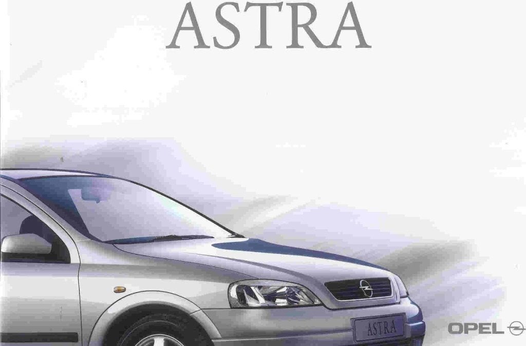 Opel Astra (Astra G) (nov. 1997), Ophalen of Verzenden, Nieuw, Opel
