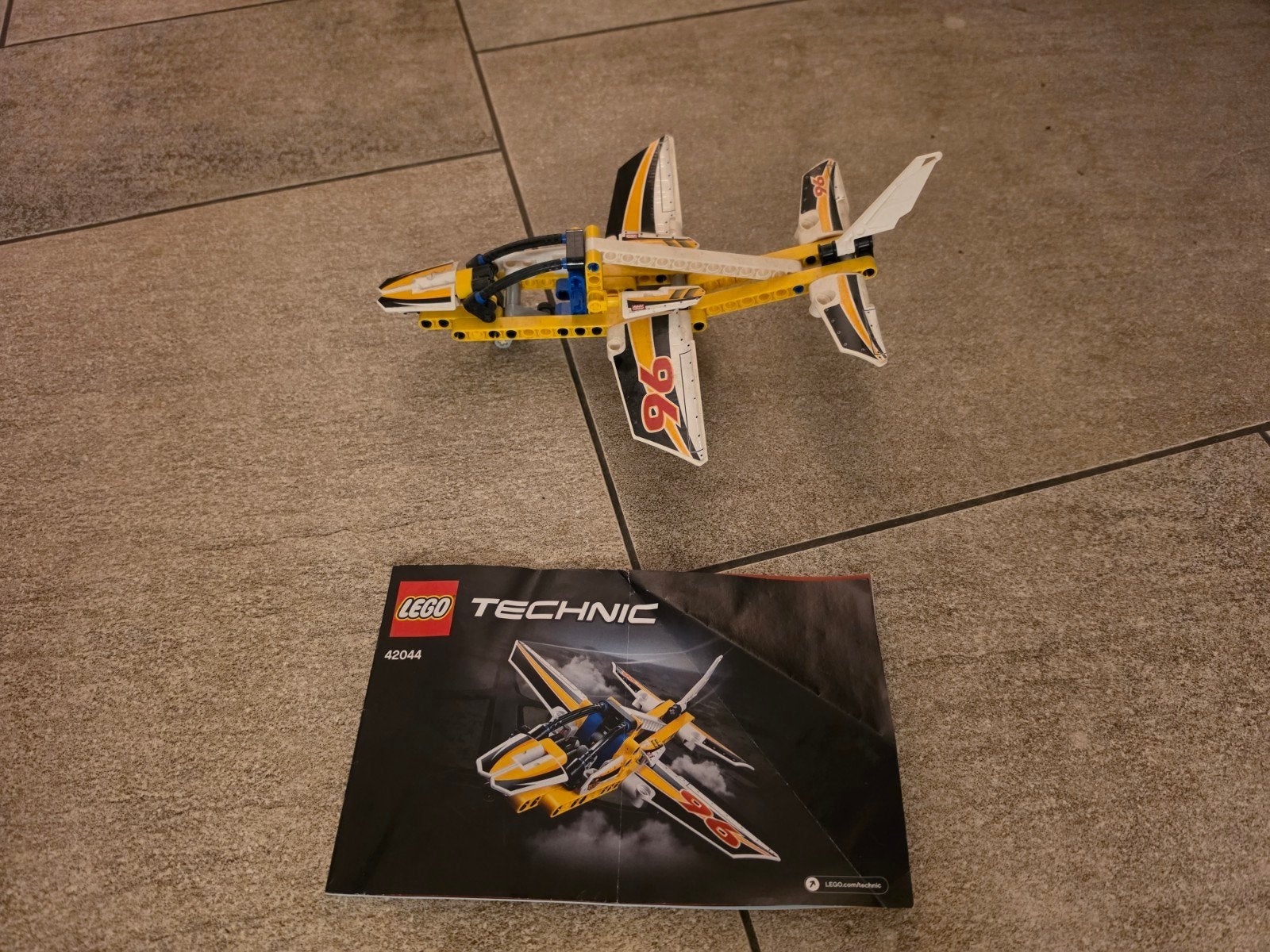 LEGO Technic 42044 Straaljager - Zo goed als nieuw, Ophalen, Zo goed als nieuw, Overige merken