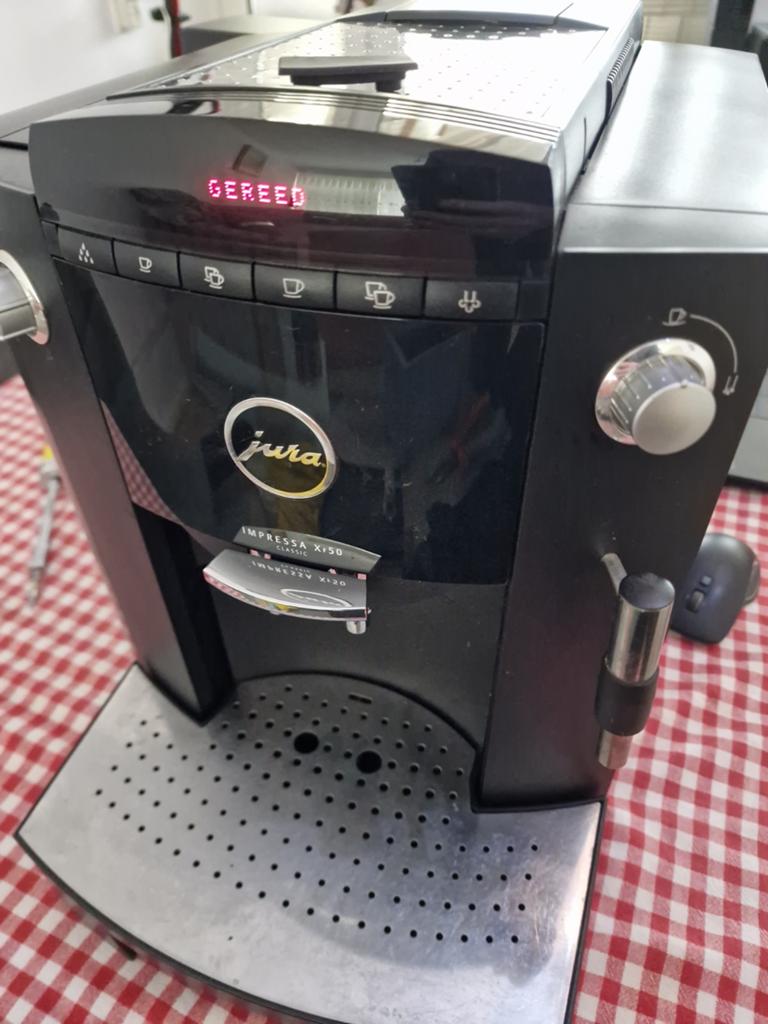 Jura XF50, Witgoed en Apparatuur, Koffiezetapparaten, Refurbished, Koffiemachine, Ophalen